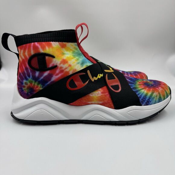 Champion Tie Dye Multicolor Rally Crossover Trainer Shoes Men\'s Size 11M main image 8